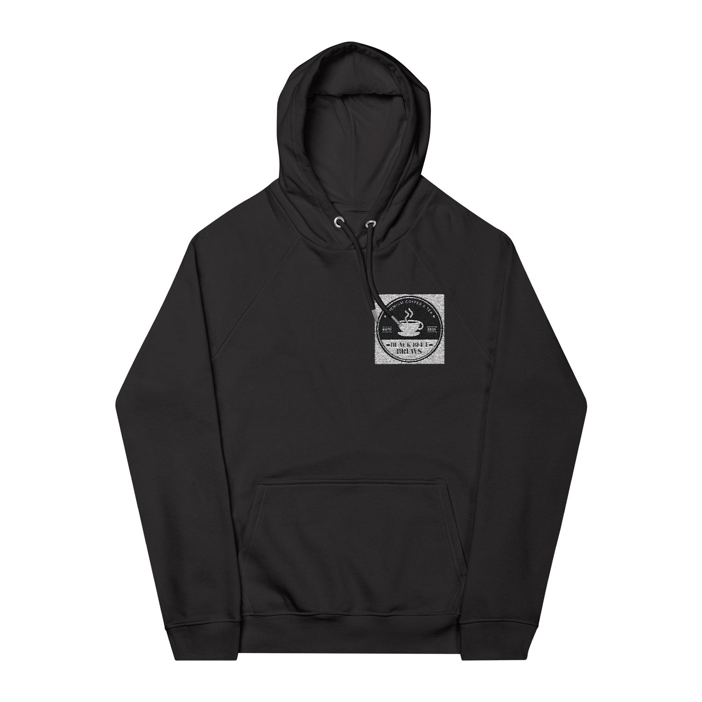 Unisex Eco Raglan Hoodie (Embroidery)