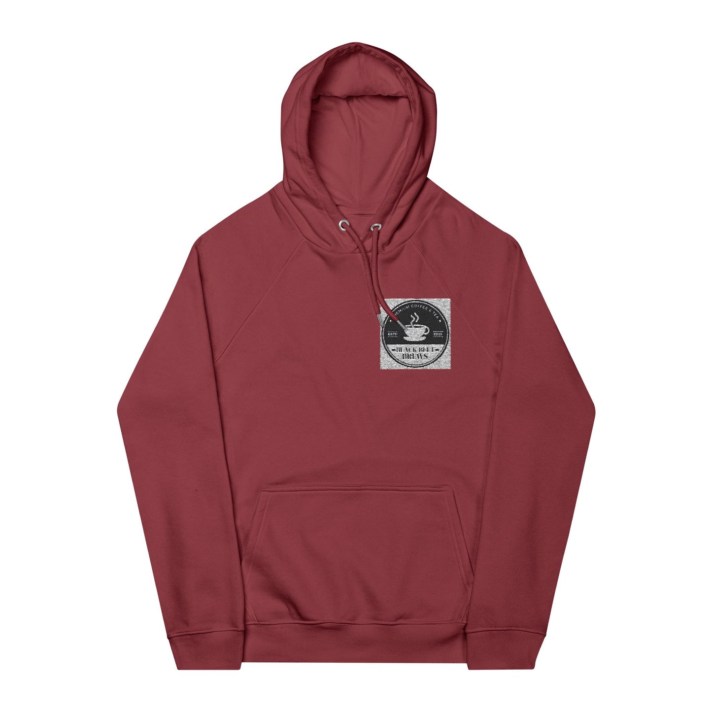 Unisex Eco Raglan Hoodie (Embroidery)