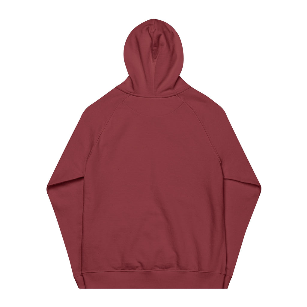 Unisex Eco Raglan Hoodie (Embroidery)