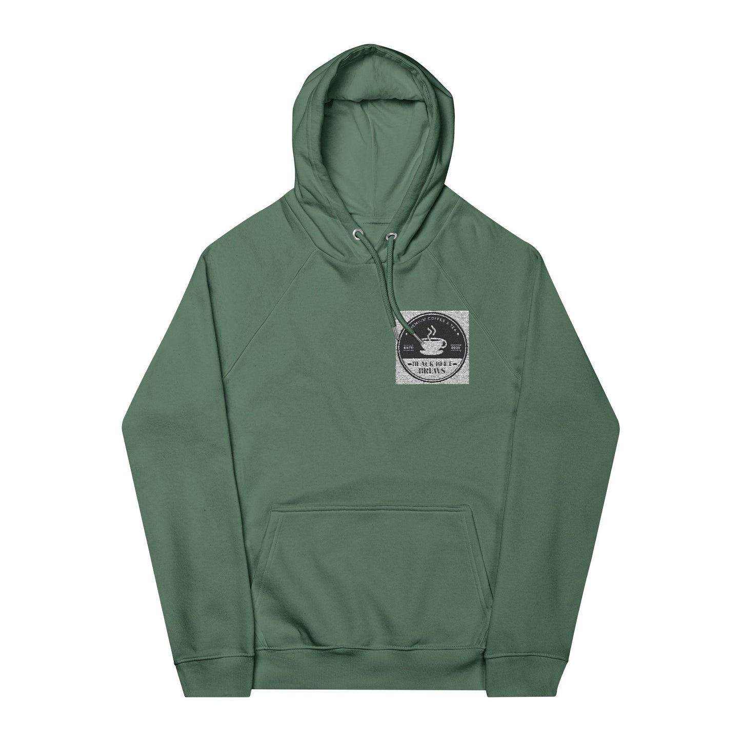 Unisex Eco Raglan Hoodie (Embroidery)